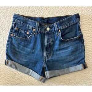 Levis Womens 501 Denim Shorts Size 29